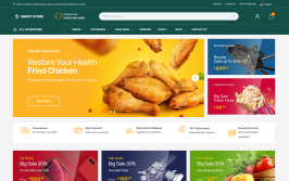 General #4 - eine universelle Vorlage für eine breite Palette von Kunden mit der Möglichkeit einer detaillierten Anpassung