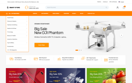 General #5 - a universal template for a wide range of clients, with the possibility of detailed customization