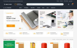 General #7 - a universal template for a wide range of clients, with the possibility of detailed customization
